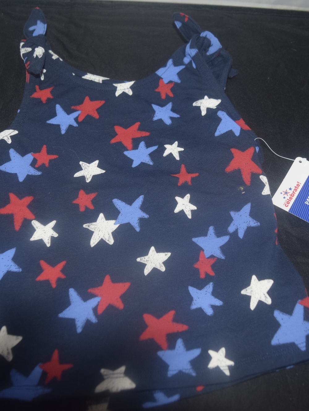 NWT Navy Star Tank Top - Red, White & Blue 5T